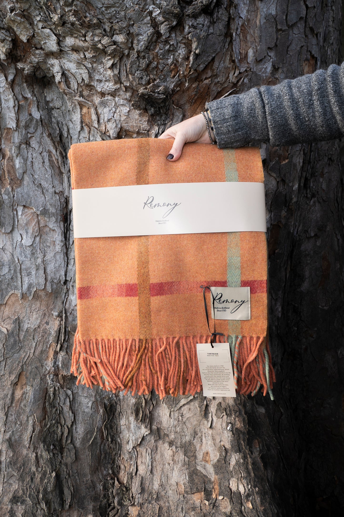 Remony Scottish Lambswool Throws