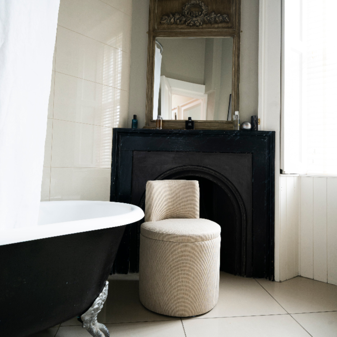 Vanity 001 Bathroom Stool